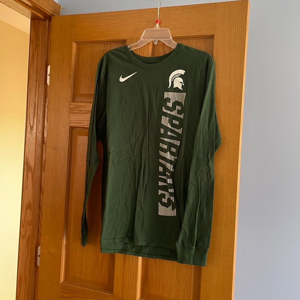 Nike Michigan State University Spartan shirt